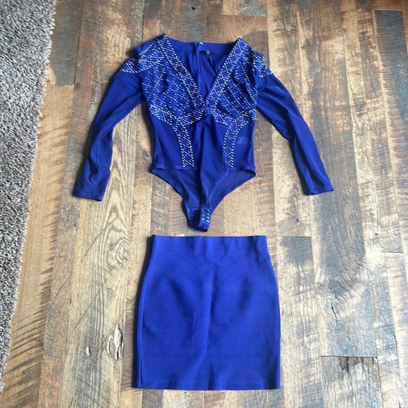 WOW couture Skirts Bodysuit And Skirt Combo To Complete The Perfect